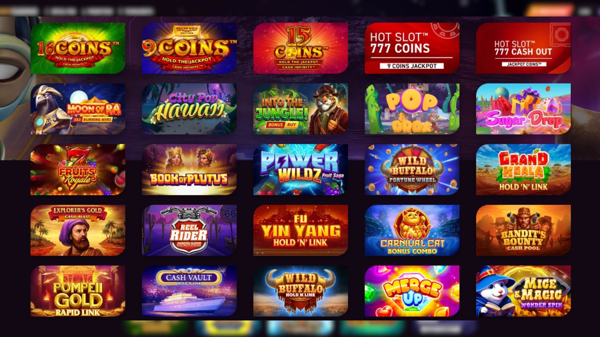 Explore the vibrant world of online pokies through this snapshot from Ricky Casino in Australia.