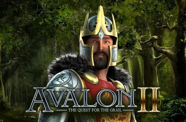 Avalon II promotional image showcasing an animated king donned in a steel helmet.