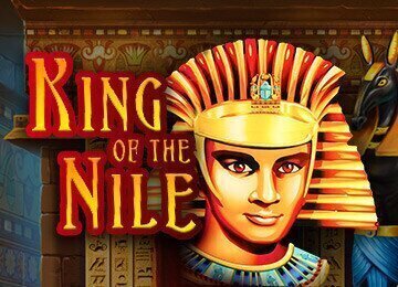 A vivid depiction of the King of the Nile logo beside a male figure is striking.