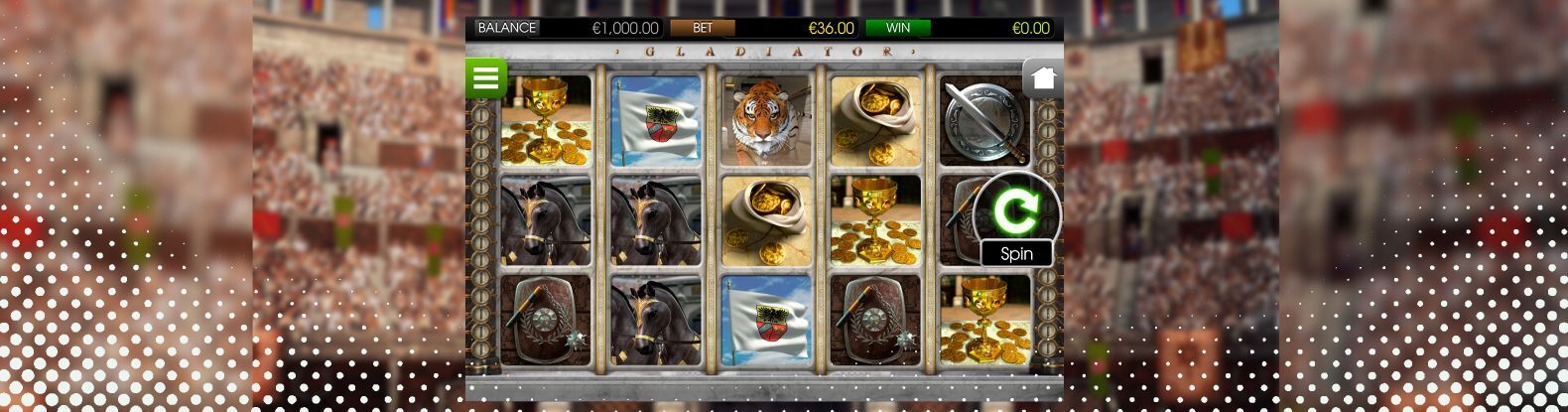 Image of Betsoft's Gladiator pokie
