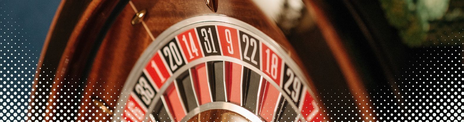 A Close Encounter: Photograph of a Casino Roulette Wheel