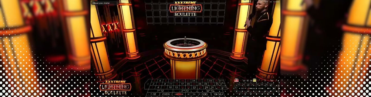 Here’s a visual from the Xxxtreme Lightning Roulette Casino Game by Evolution