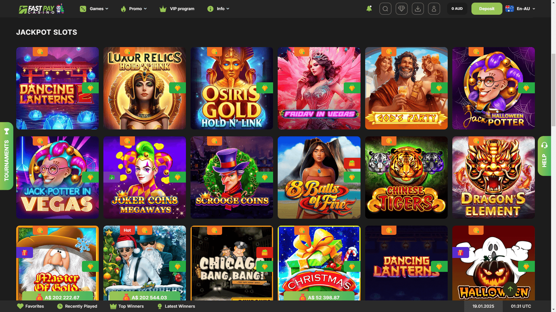 Fastpay Casino - Jackpot Slots
