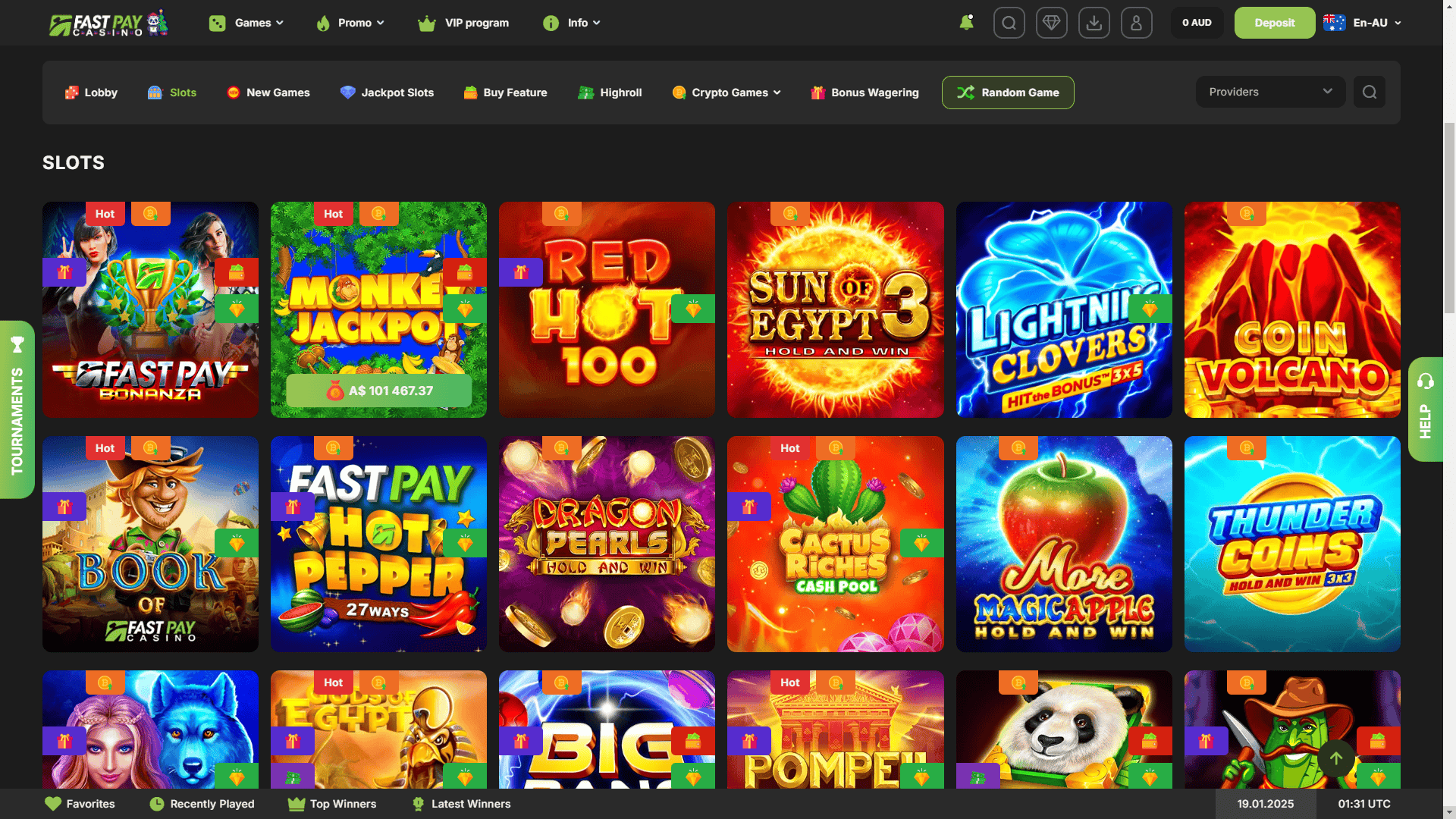 Fastpay Casino - Slots