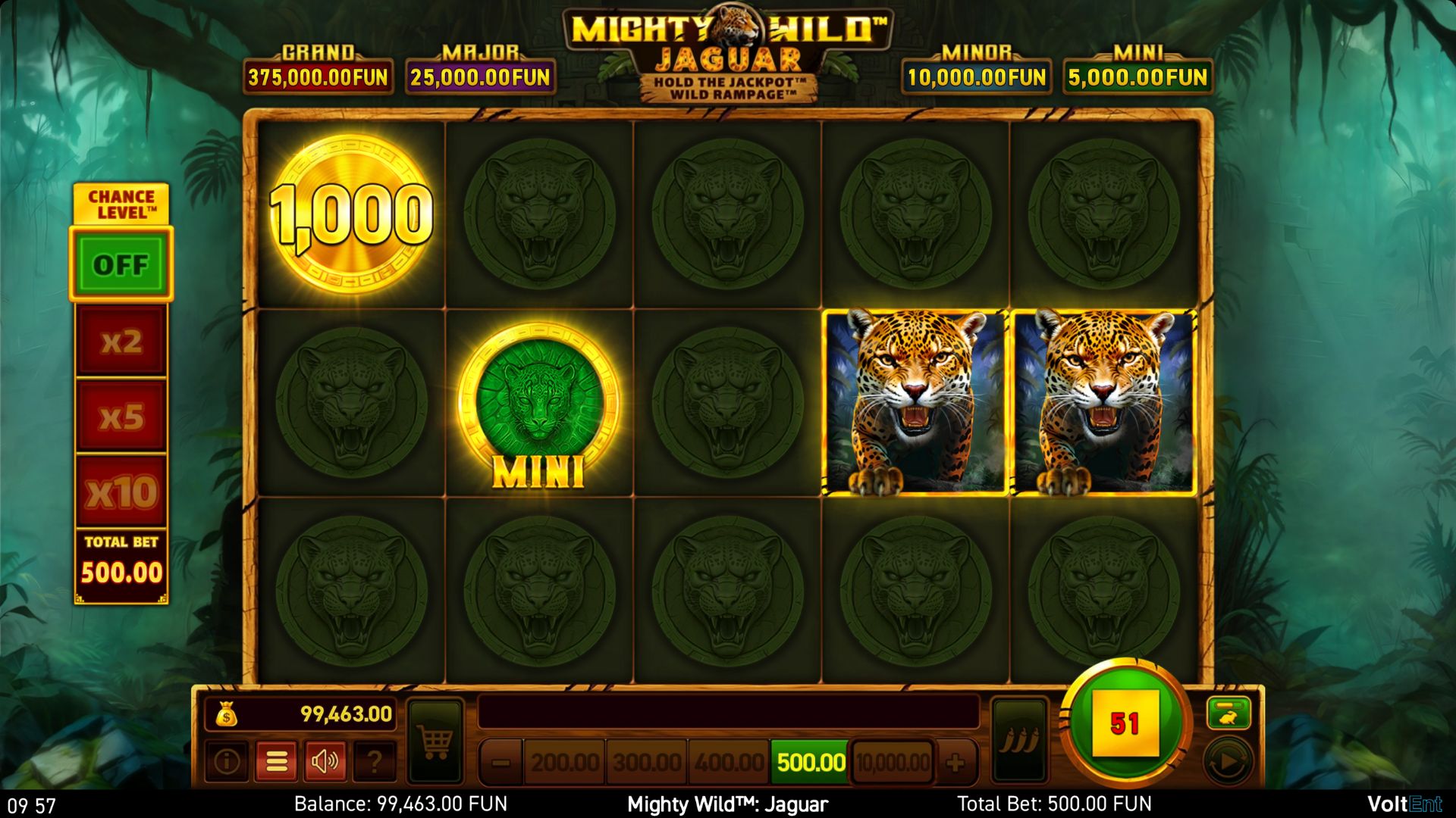 Mighty wild jaguar pokie